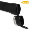 Тубус для кия Predator Blak Velcro 1х1 (черный)