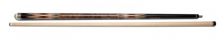 Бильярдный кий для русского бильярда Vantex Славия (эбен, корень ореха), двусоставной