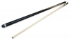 Кий для русского бильярда Классика двухсоставной (черный граб, граб) 13 запилов