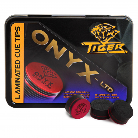 Наклейка для кия Tiger Onyx Ltd Medium