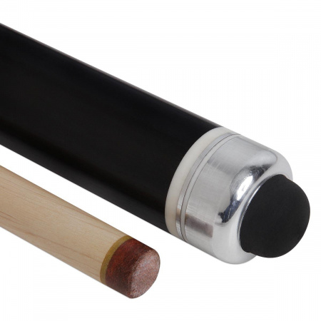 Бильярдный кий для русского бильярда Конкор венский запил, двухсоставной (граб, черный граб)